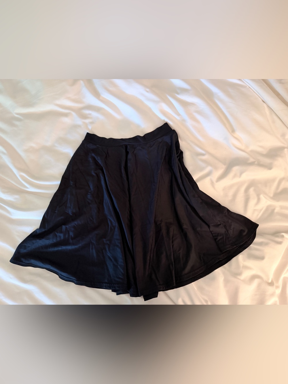 Matte Black Skater Skirt - Blackmilk size M